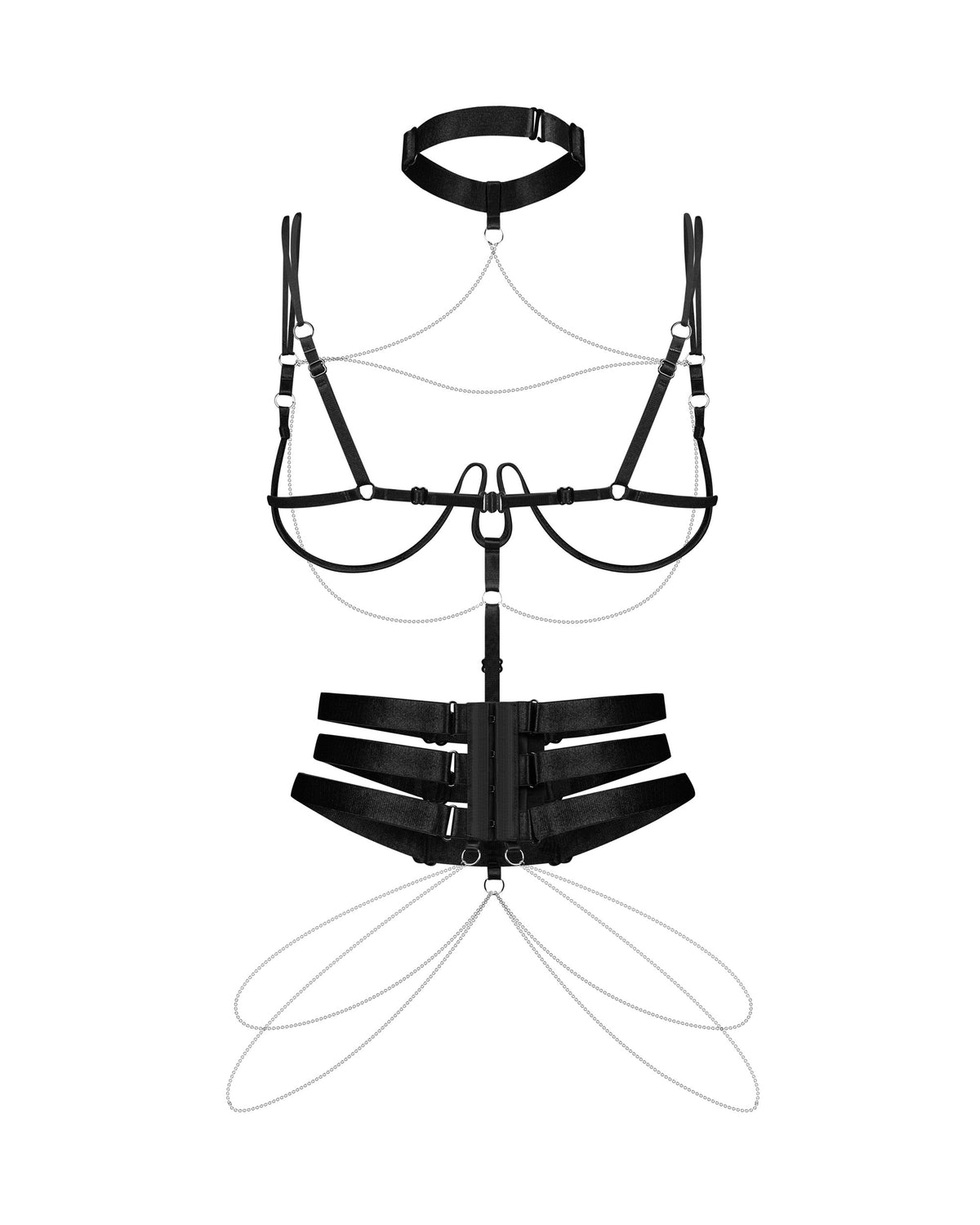 One more view of the Premisis black open harness