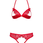 A further look at the red ouvert mesh set