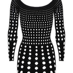 A further look at the Rocker black sexy dress