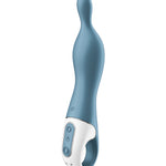 A-Mazing 1 blue curved A-spot vibrator with flexible tip by Satisfyer