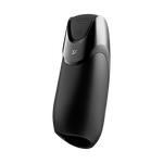 Men Vibration+ black app-enabled glans vibrator by Satisfyer
