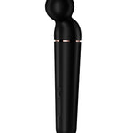 Planet Wand-er black wand vibrator for full-body massage and clitoral stimulation by Satisfyer