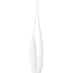 Twirling Fun white silicone tip vibrator with circulating vibrations by Satisfyer