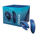 Chorus cosmic blue remote controlled couples vibrator with squeeze control by We-Vibe
