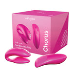Chorus cosmic pink remote controlled couples vibrator with squeeze control by We-Vibe