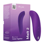 Melt 2 purple Pleasure Air clitoral stimulator for couples by We-Vibe