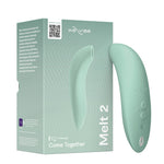 Melt 2 sage Pleasure Air clitoral stimulator for couples by We-Vibe