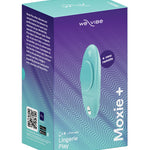 Moxie+ aqua magnetic panty vibrator with remote by We-Vibe