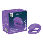 Sync O light purple C-shape couples vibrator with flexible inner arm by We-Vibe