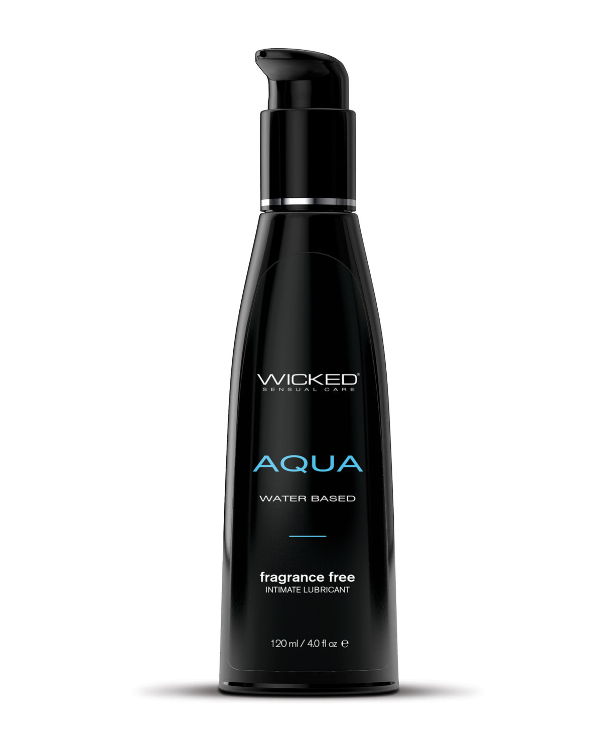 Aqua fragrance free water based lubricant with aloe and vitamin E by Wicked Sensual Care