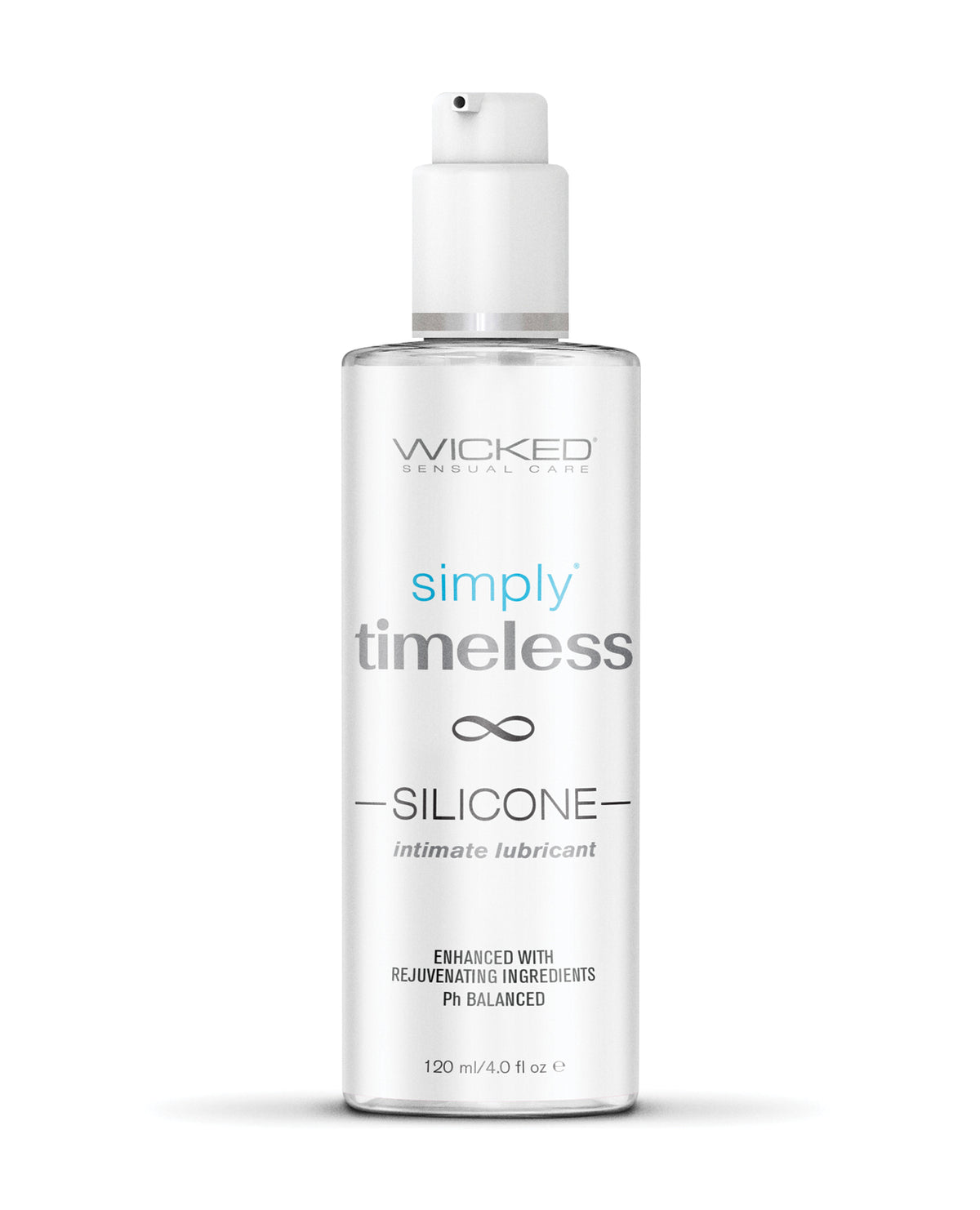 Simply Timeless silicone lubricant formulated for menopausal dryness by Wicked Sensual Care