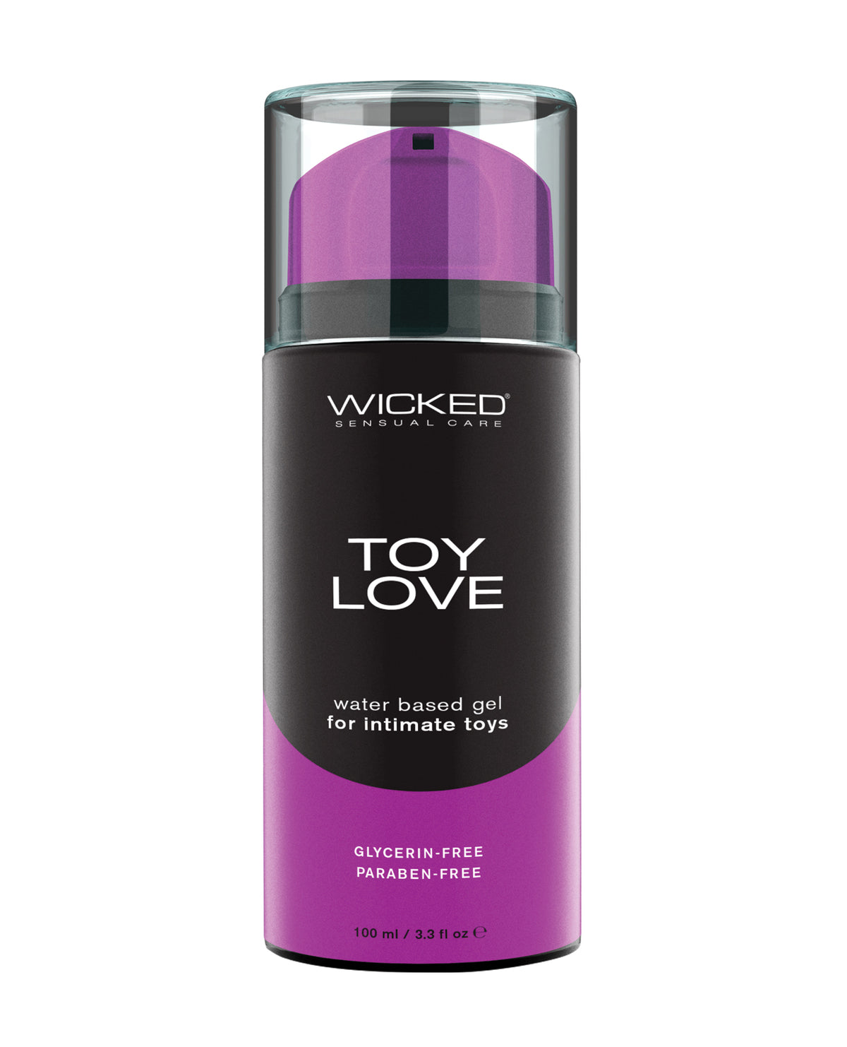 Toy Love water based gel lubricant for toys by Wicked Sensual Care