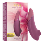 Next dusky pink 3D Pleasure Air clitoral stimulator with Climax Control by Womanizer