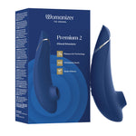 Premium 2 blueberry Pleasure Air clitoral stimulator with Autopilot by Womanizer