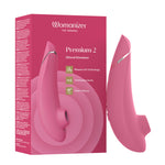Premium 2 raspberry Pleasure Air clitoral stimulator with Autopilot by Womanizer