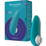 Starlet 3 turquoise compact waterproof Pleasure Air clitoral stimulator by Womanizer