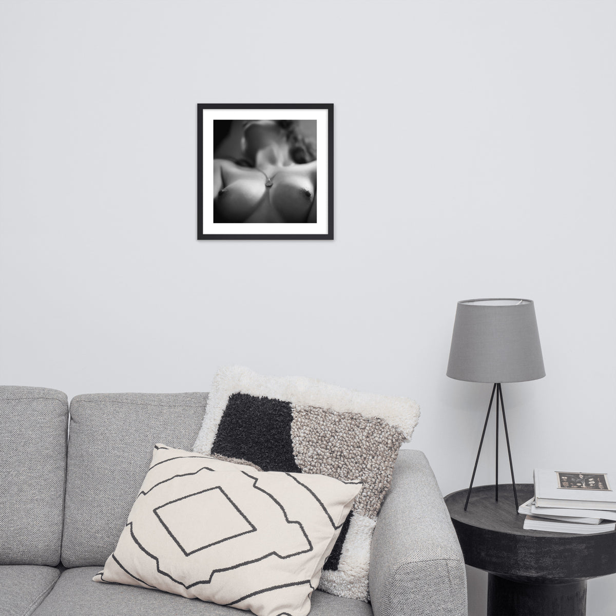 Alternate view of the Tenderness luster photo paper print