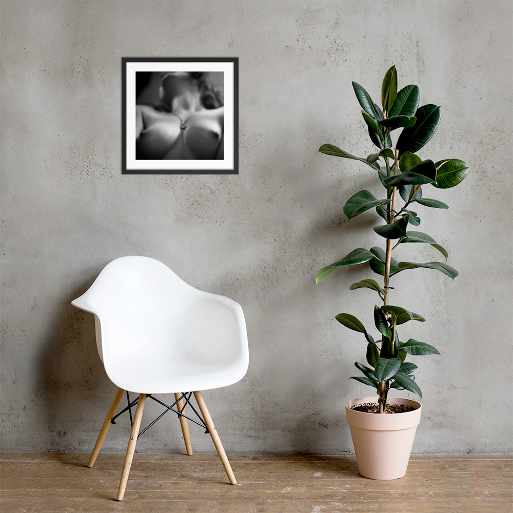 Tenderness luster photo paper print featuring fingerprint-resistant 0.25 mm paper